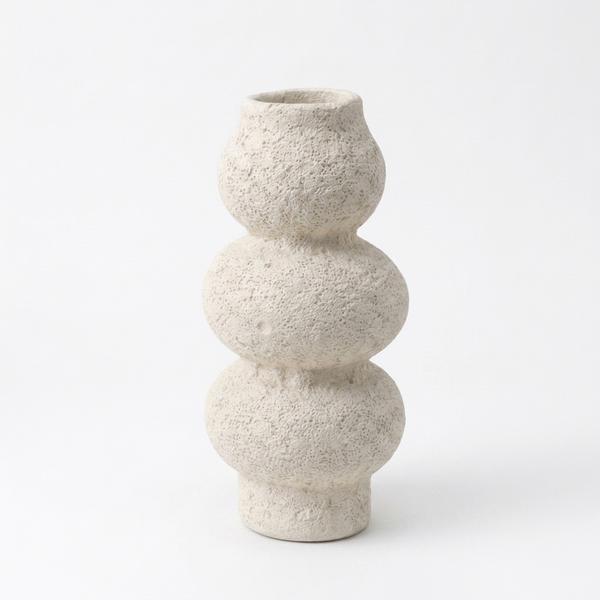 Jarrón Escultórico Cairn Bajo - Imagen 4