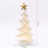 Árbol Decorativo Luminoso Estrella Dorada Alto  - vista 2