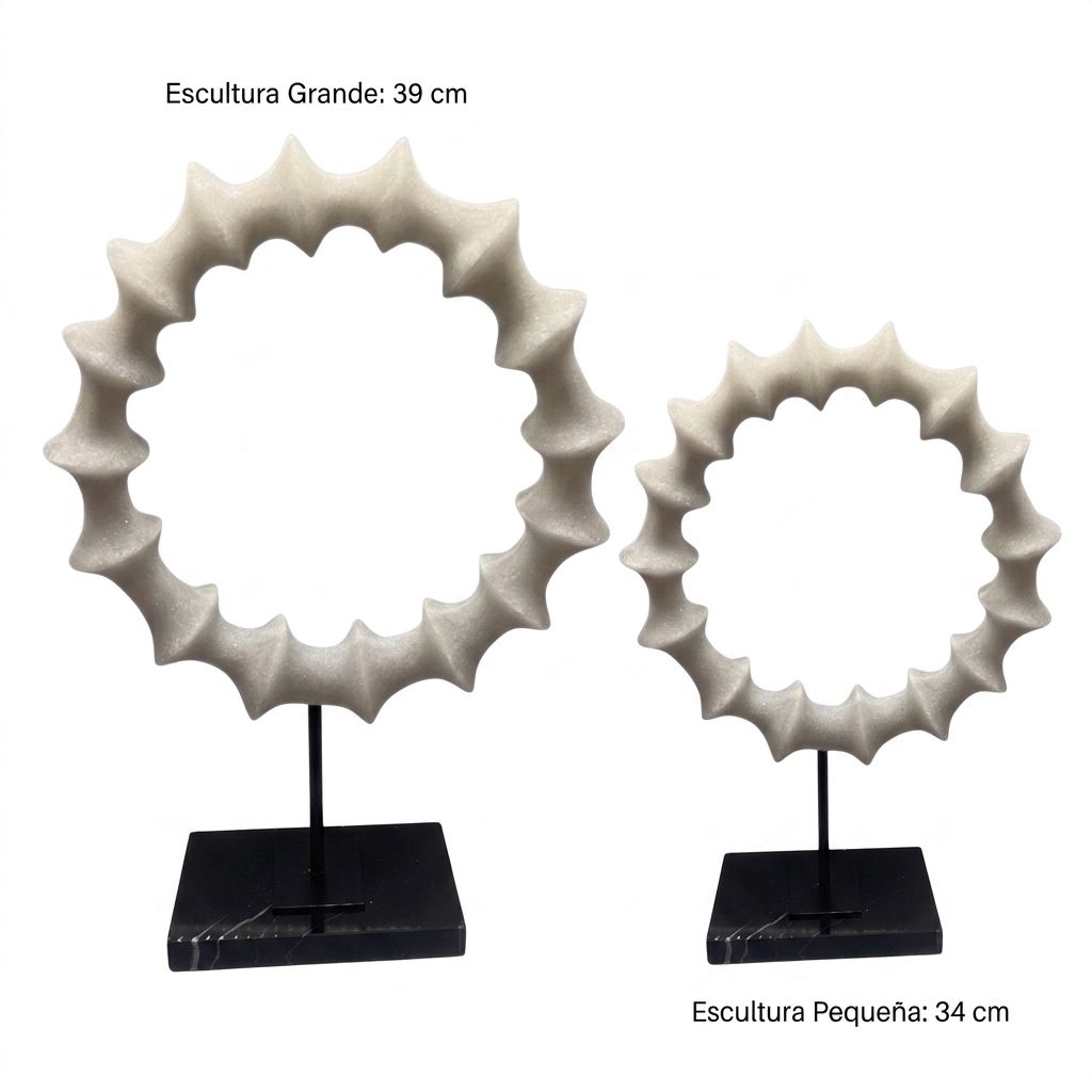 Figura decorativa en resina grande - Imagen 3