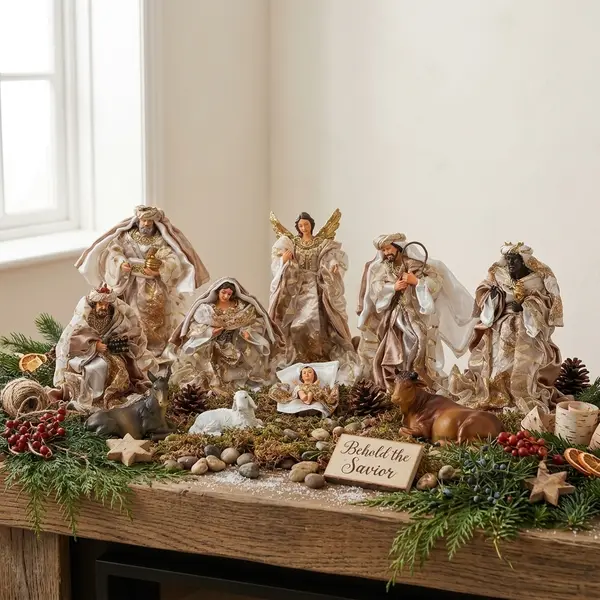 Set de Nacimiento Navideño Tradicional