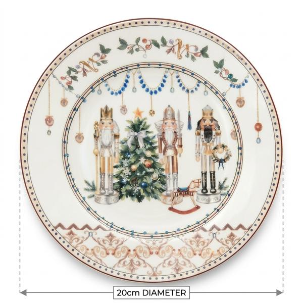 Plato Decorativo Navideño Cascanueces - Vista secundaria