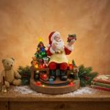 Santa Claus Taller Navideño con Tren Luminoso - vista 1