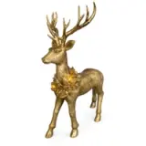 Ciervo Decorativo Dorado Navideño - vista 4