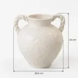 Jarrón Escultórico Amalf Bajo - vista 2