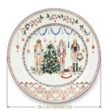 Plato Decorativo Navideño Cascanueces - vista 2