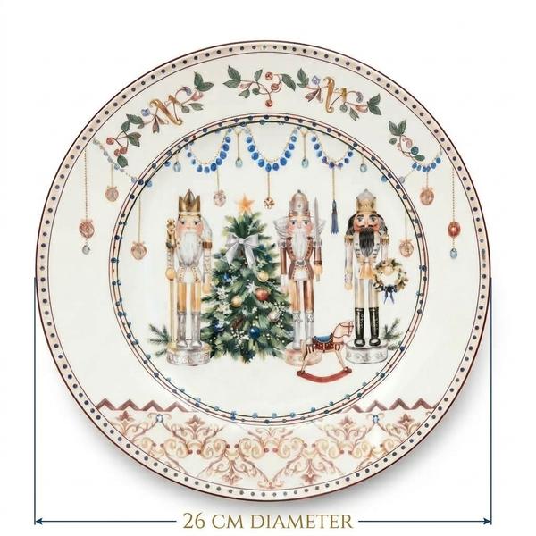 Plato Decorativo Navideño Cascanueces - Vista secundaria