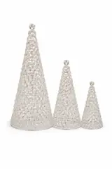 Set de Árboles Decorativos Cristal Brillante - vista 6