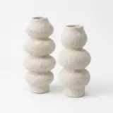 Jarrón Escultórico Cairn Bajo - vista 5
