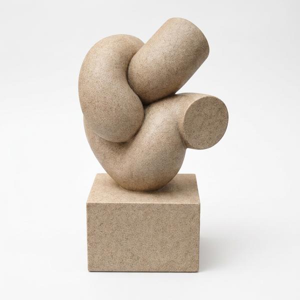 Escultura Abstracta Orgánica Arena - Imagen 4