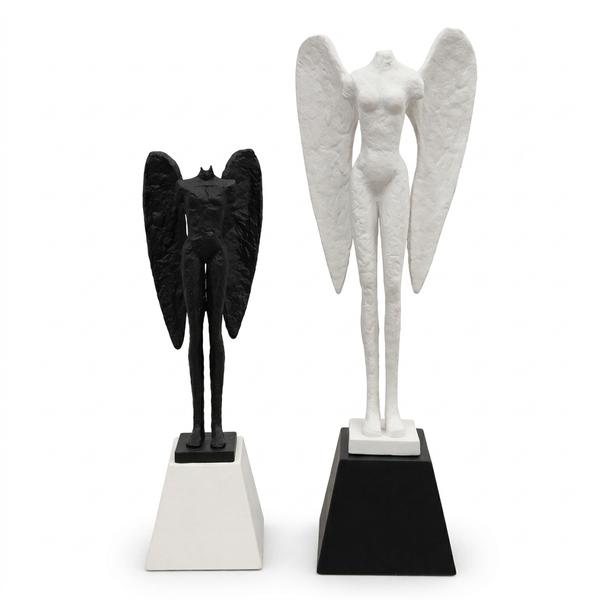 Escultura Ángel Éter Blanco - Imagen 3