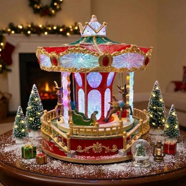 Carrusel Navideño Trineo Real