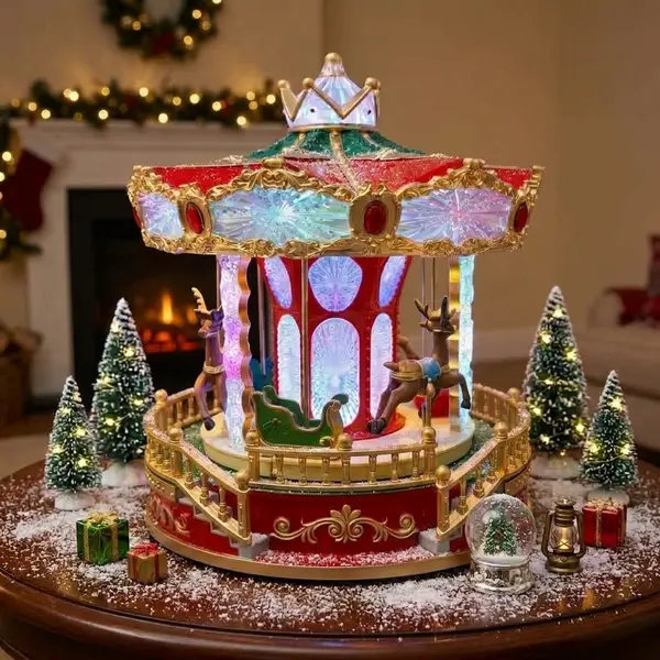 Carrusel Navideño Trineo Real