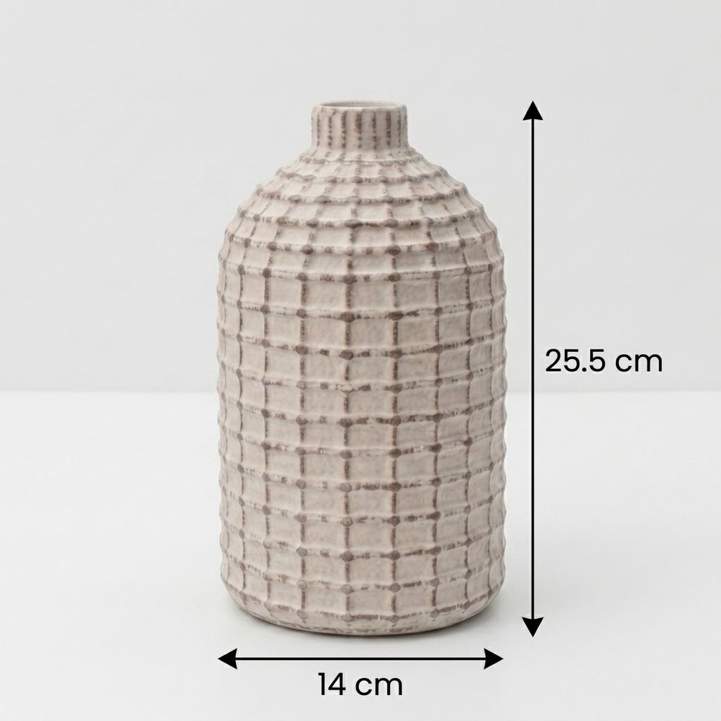 Set de Jarrones Escultóricos Grid  - Imagen 3