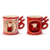 Mug Santa Joy Blanco  - vista 5