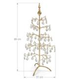 Árbol Navideño Cristal Doré - vista 2