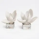 Acento Decorativo Flor de Loto Alto - vista 4