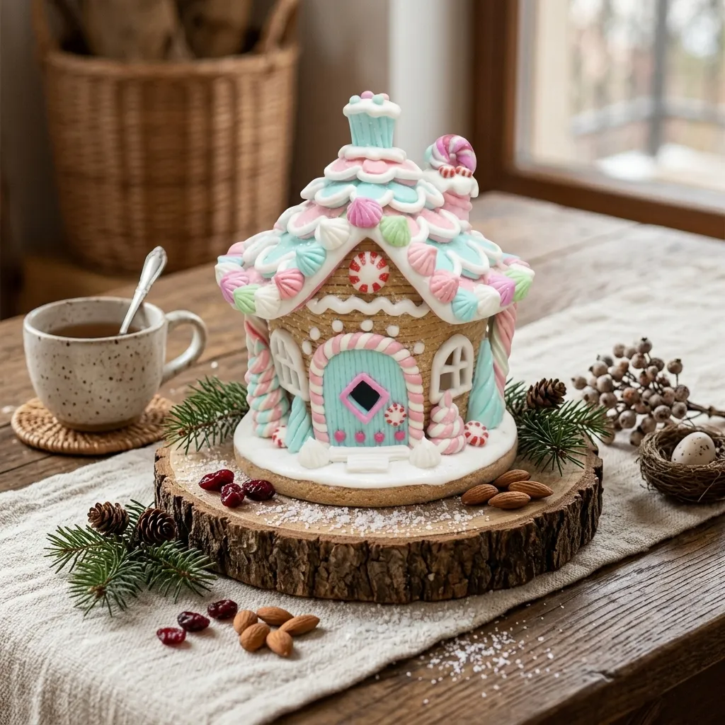 Casita Dulce Navidad Pasteles
