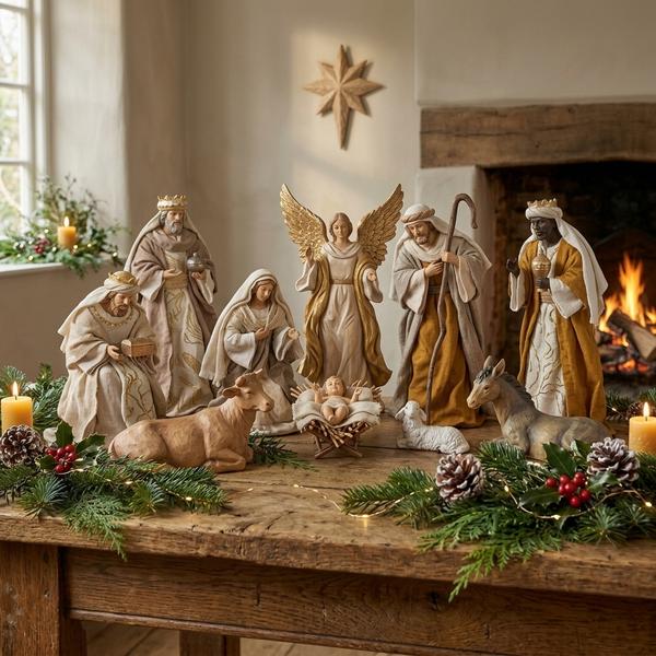 Set de Nacimiento Navideño Majestuoso