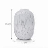 Jarrón Escultórico Perla Marble Bajo - vista 2