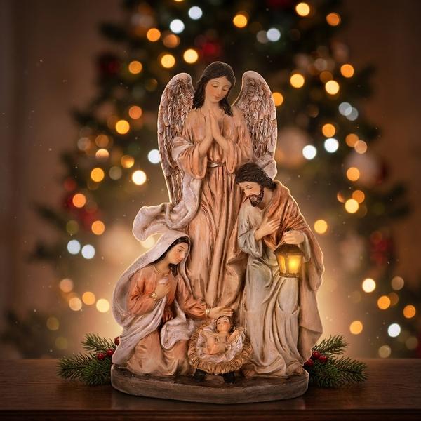 Nacimiento Navideño Ángel Protector