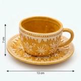 Taza Dulce Navidad Amarilla - vista 2