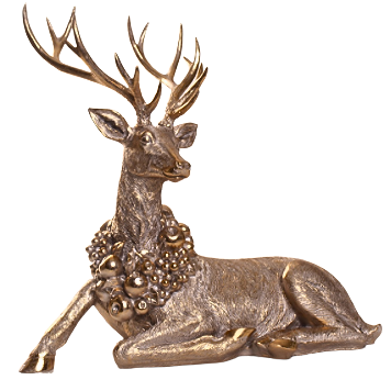 RENO NAVIDEÑO ORO