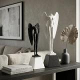 Escultura Ángel Éter Blanco - vista 1