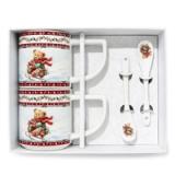 Set Navideño Tazas y Cucharas Osito Invernal - vista 4