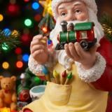Santa Claus Taller Navideño con Tren Luminoso - vista 3