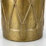 Tambor Decorativo Dorado Imperial Alto - vista 3