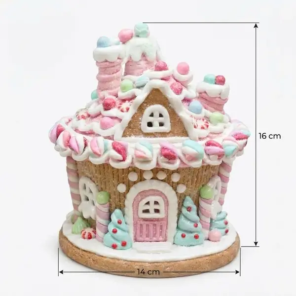 Casita Dulce Navidad Pastel - Vista secundaria