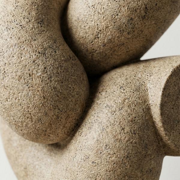 Escultura Abstracta Orgánica Arena - Imagen 3
