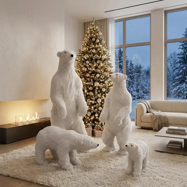 Familia Polar Alaska bebé