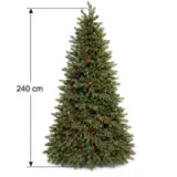 Árbol Navideño Bosque Real Medio  - vista 2