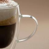 Pocillo Térmico de Vidrio Doble Capa Transparente para Café y Capuchino - vista 4