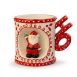 Mug Santa Joy Blanco  - vista 4