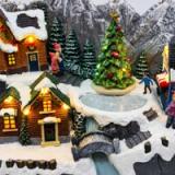 Pueblo Navideño Santa Claus Sobre las Montañas - vista 3