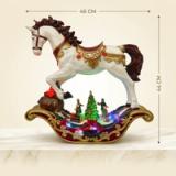 Caballo Navideño Real Majestuoso - vista 2