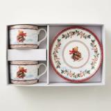 Set Navideño Tazas y Plato Osito Invernal - vista 4
