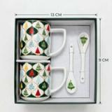 Set Navideño de Tazas Árboles Festivos - vista 2