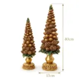 Set Árbol Decorativo Dorado Bosque Imperial - vista 2