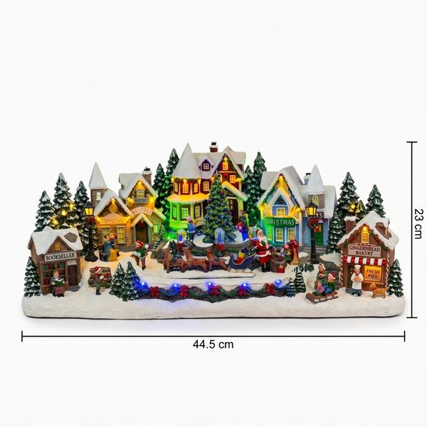Pueblo Navideño Iluminado Encanto Invernal - Vista secundaria