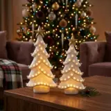 Árbol Decorativo Luminoso Estrella Dorada Bajo - vista 1