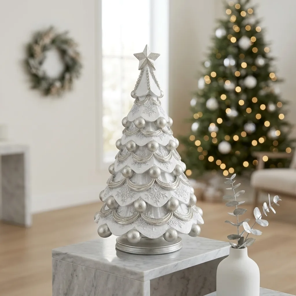 Árbol Decorativo Navideño Perla