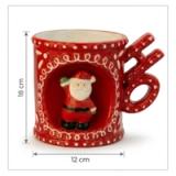 Mug Santa Joy Rojo  - vista 2