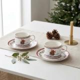 Set Navideño Tazas y Plato Osito Invernal - vista 1