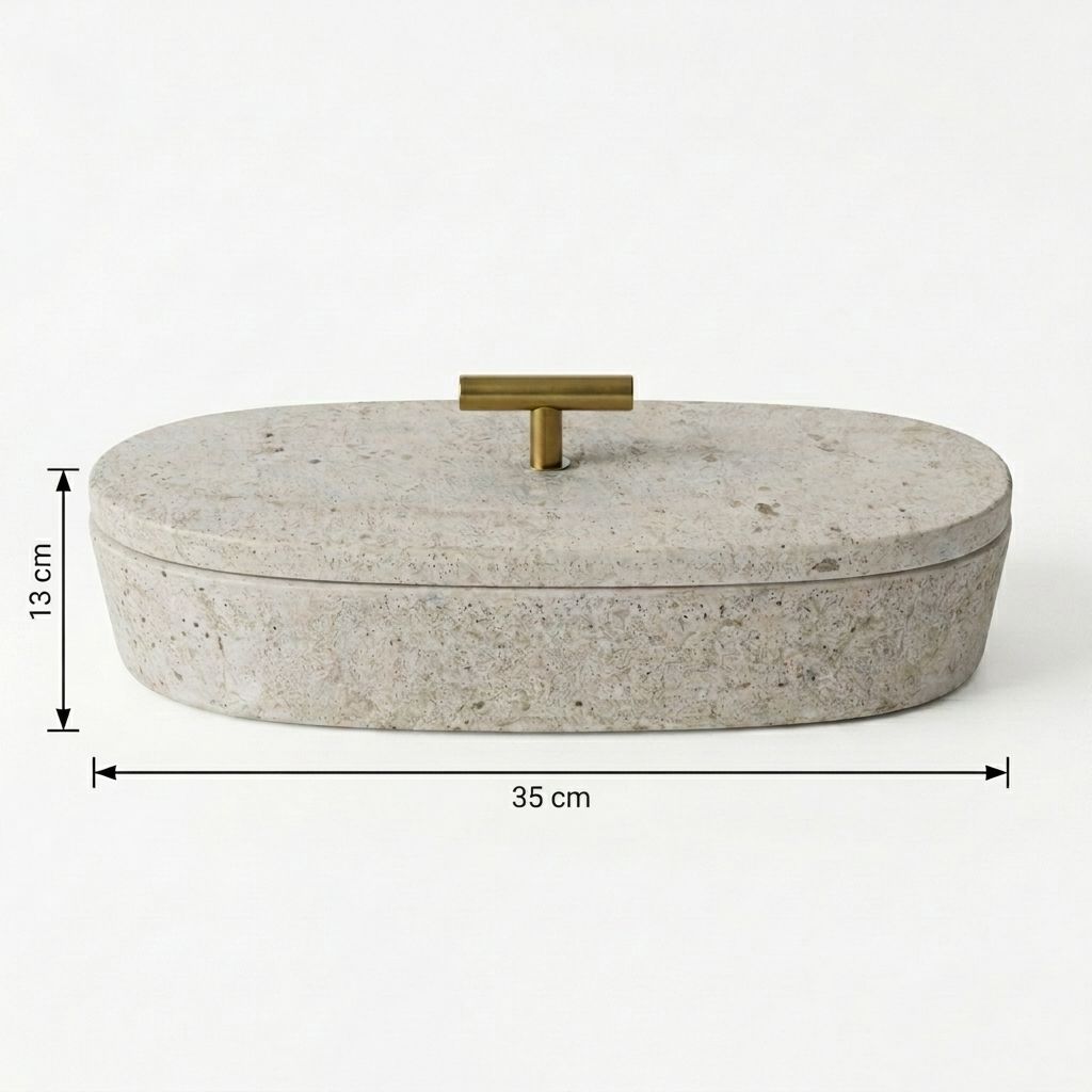 Acento Decorativo Travertino - Imagen 4