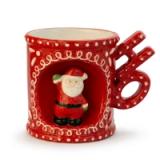 Mug Santa Joy Rojo  - vista 4