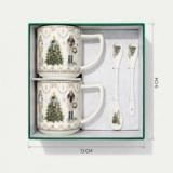 Set Navideño de Tazas y Cucharas Cascanueces - vista 2