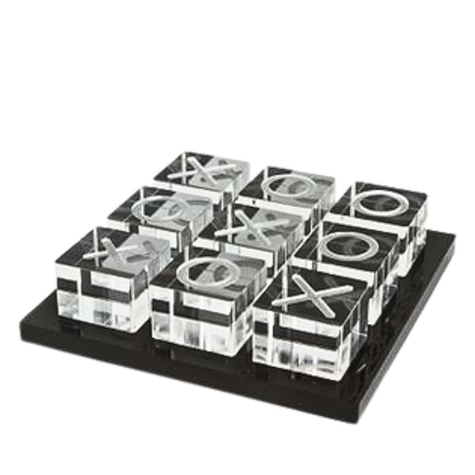 Juego de mesa en cristal